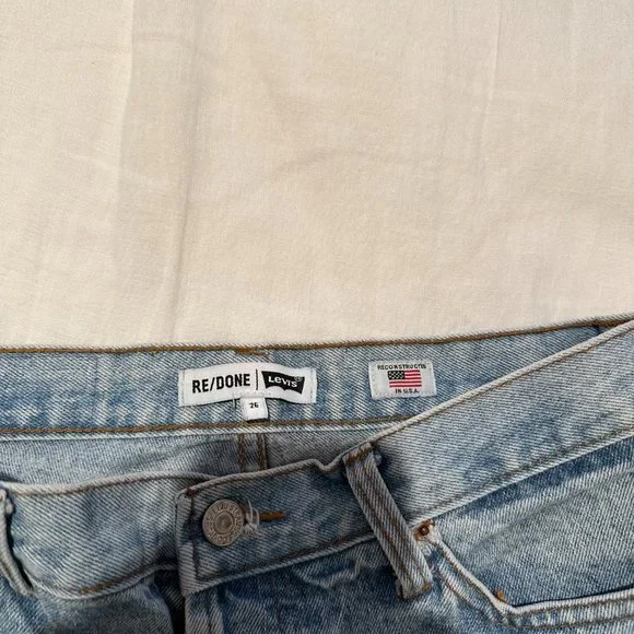 Re/Done X Vintage Levi's Shorts - Picture 4 of 4